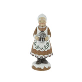 Decoris Polyresin Mrs. Claus 31cm - Cookie Design